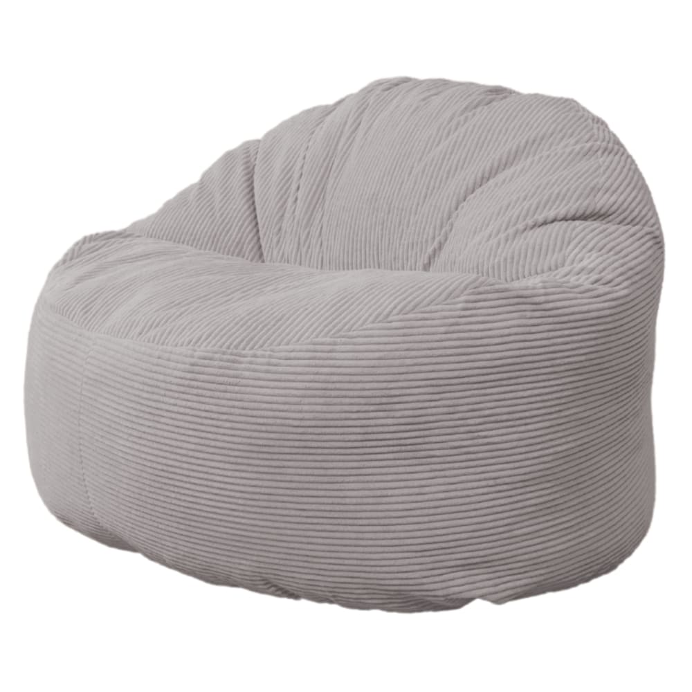 Pouf velours côtelé - 100cm