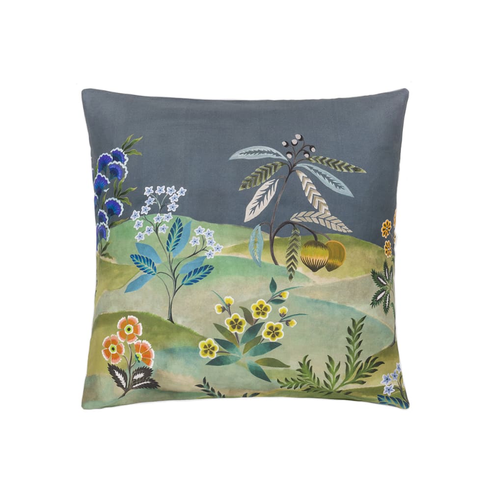 Taie d'oreiller imprimée en percale multicolore 65x65