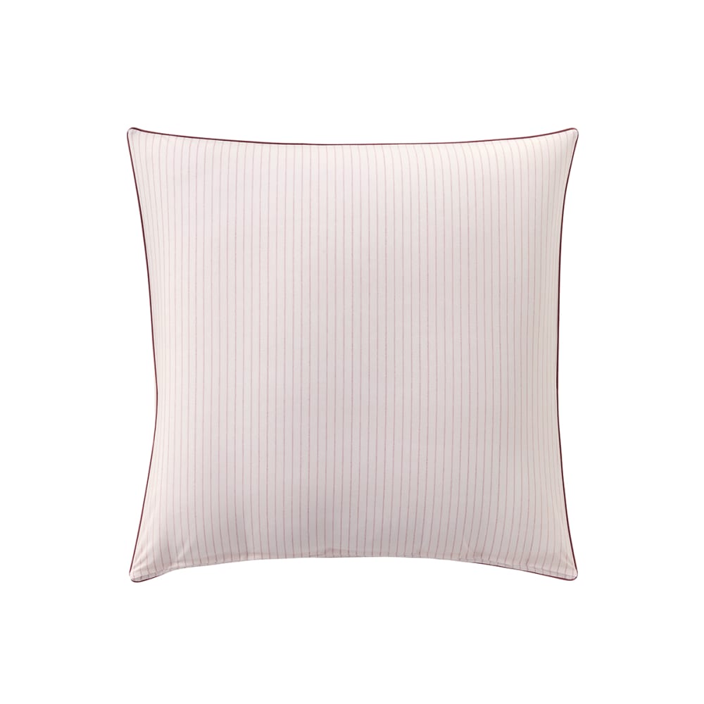 Taie d'oreiller imprimée en percale de coton rose 65x65 — vue 3