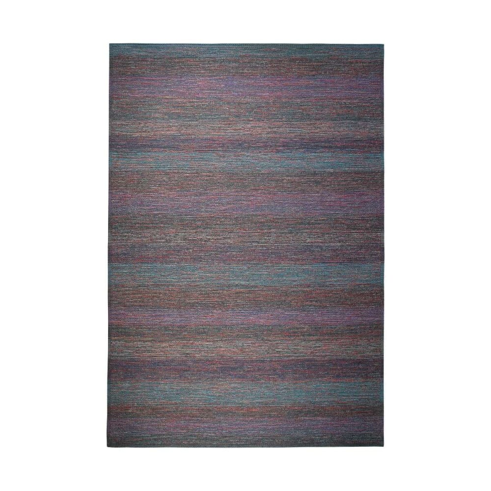 Tapis extérieur -intérieur motifs lignes bleu 200x290