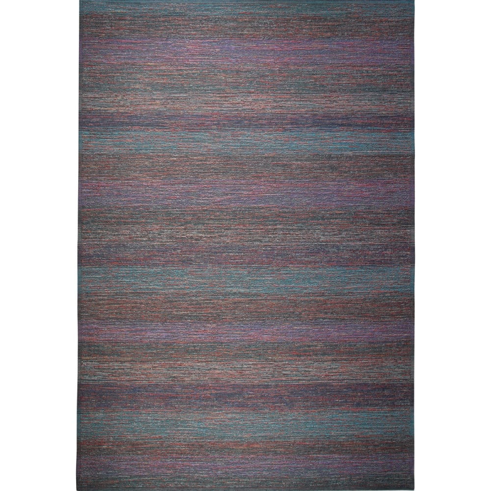 Tapis intérieur-extérieur motifs lignes bleu 200x290