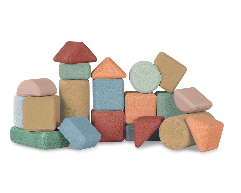 Korko - Coffret de blocs de construction en liège - 20 pcs