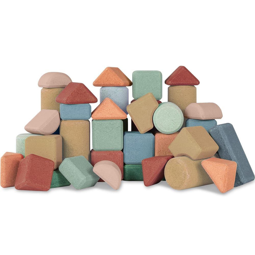 Coffret de blocs de construction en liège - 40 pcs (Korko) - Couverture
