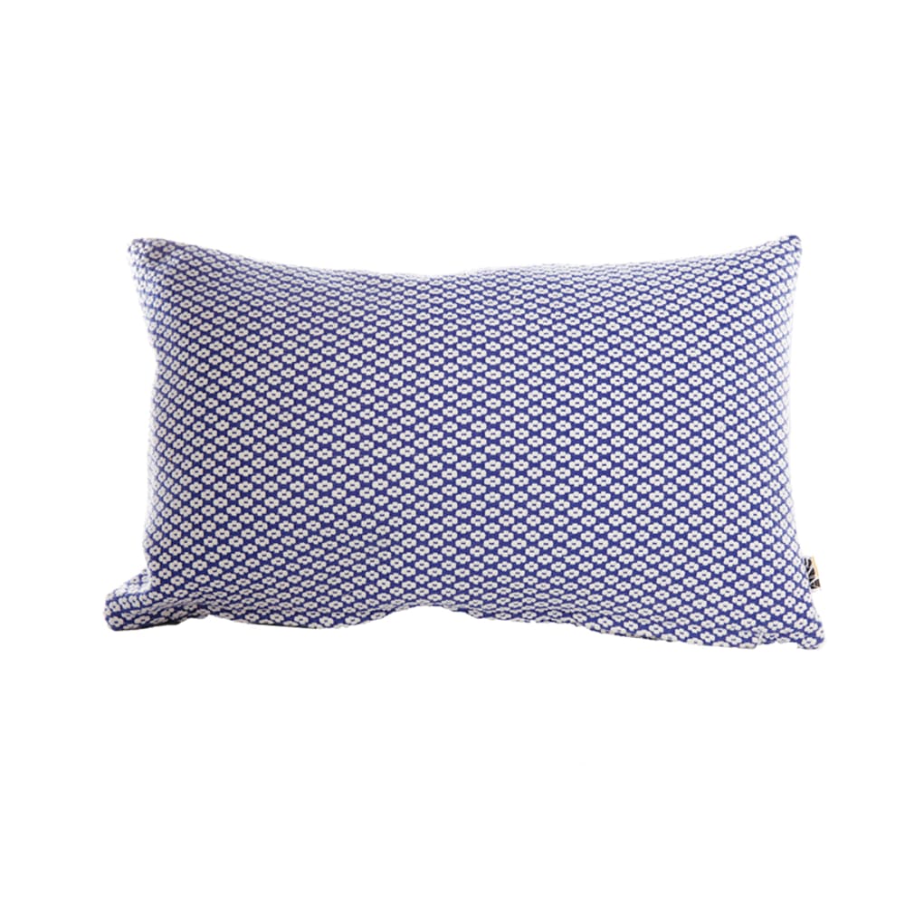 Sia Deco Rechteckiger Kissenbezug aus Baumwolle 30x50, Blau und Weiß style modern Blau Baumwolle