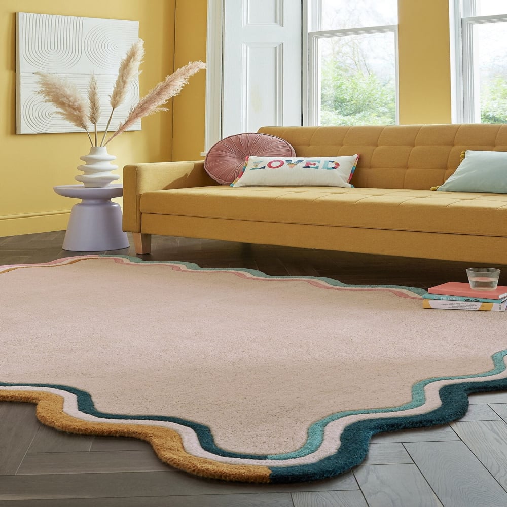 Flair Rugs Tapis en laine multicolore 160x230cm style contemporain