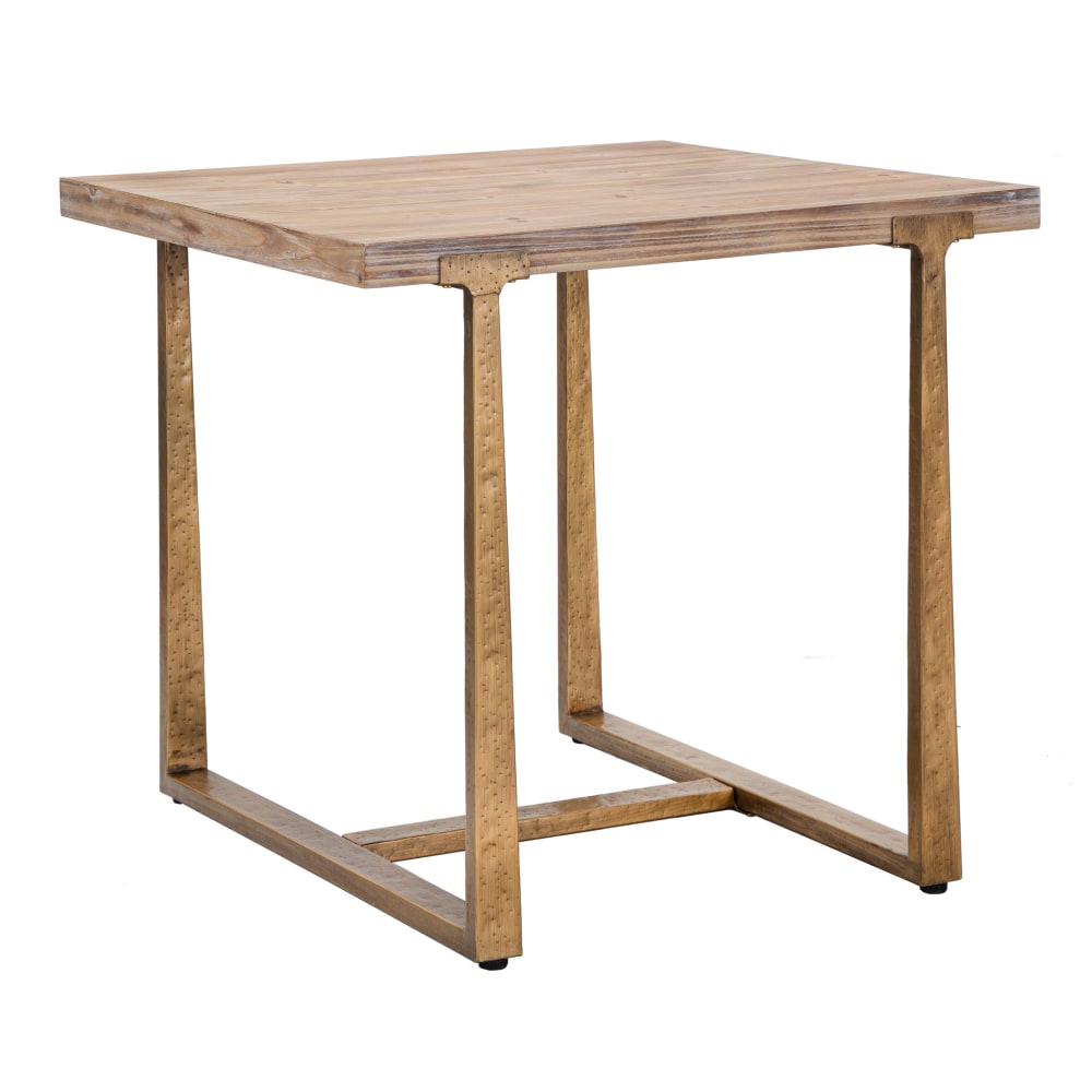 Table carrée en bois
