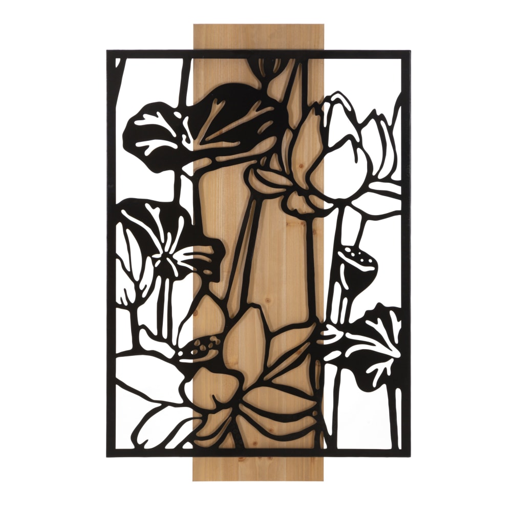Panneau décoratif 3d - fleur