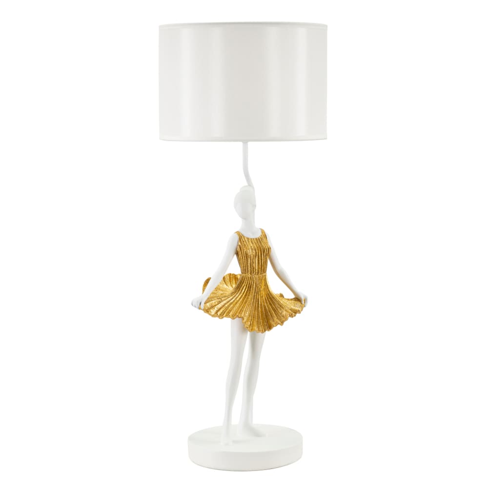 lampe de table en résine