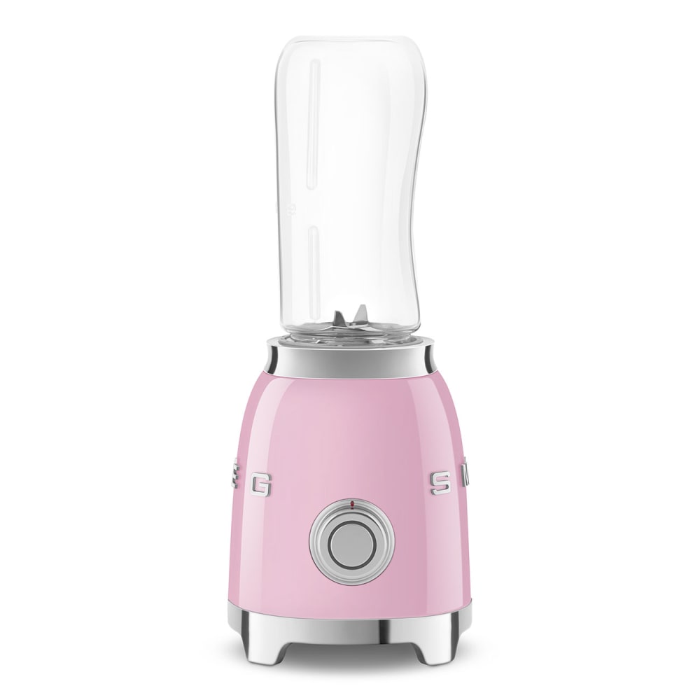 Mini blender vintage rose + 1 bouteille Smeg