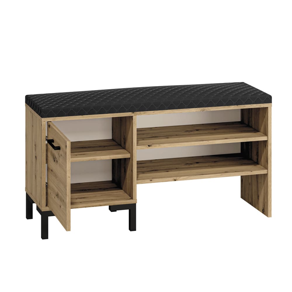 Sitzbank Schuhmöbel 1 Tür Melaminiert Holz - Maisons Du Monde