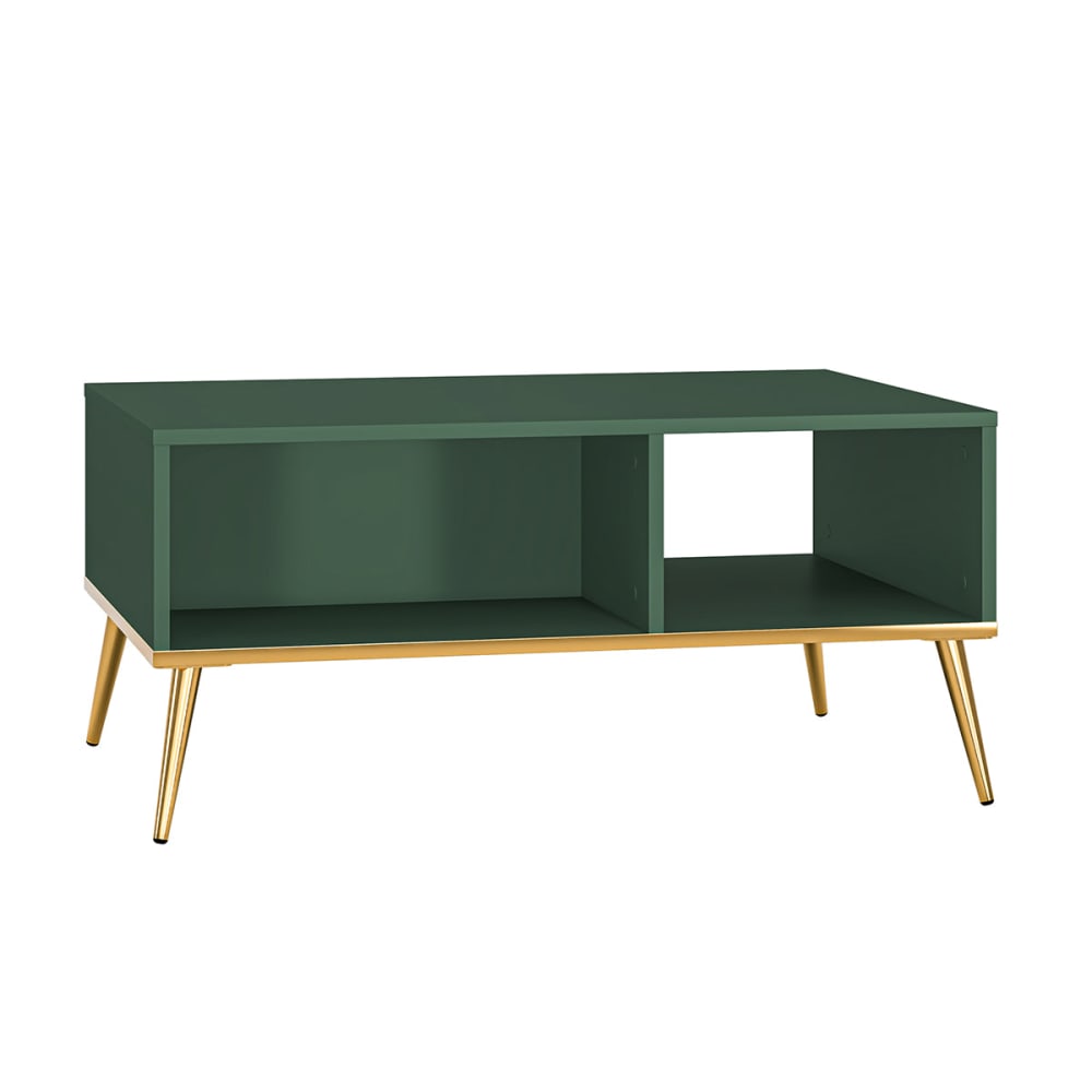 Table basse mélaminé vert - Maisons du Monde