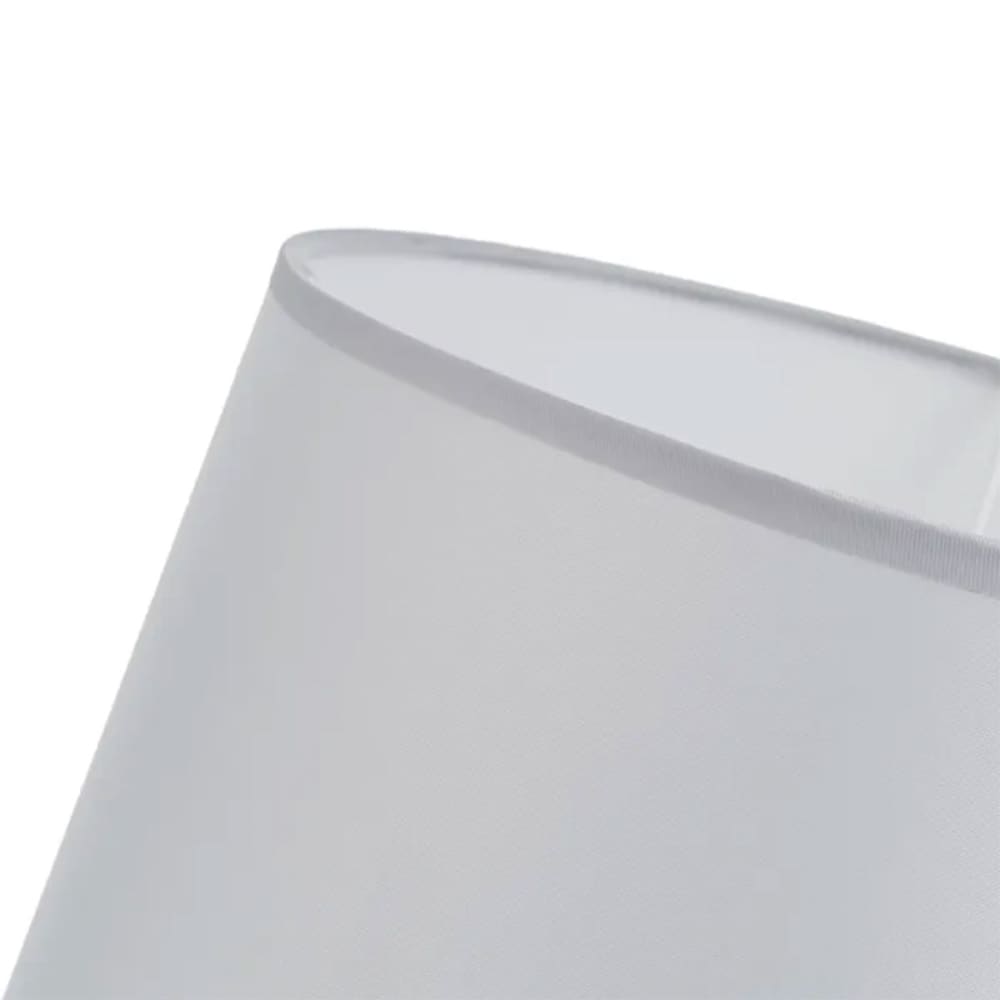 Abat-jour cylindrique gris 35 cm - Maisons du Monde