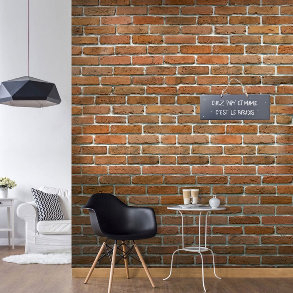 Plaque décorative gris foncé en bois 32 cm - Maisons du Monde