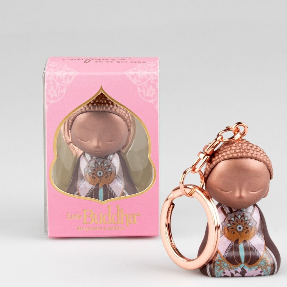 Porte clef little buddha marron 4.5 cm - Maisons du Monde