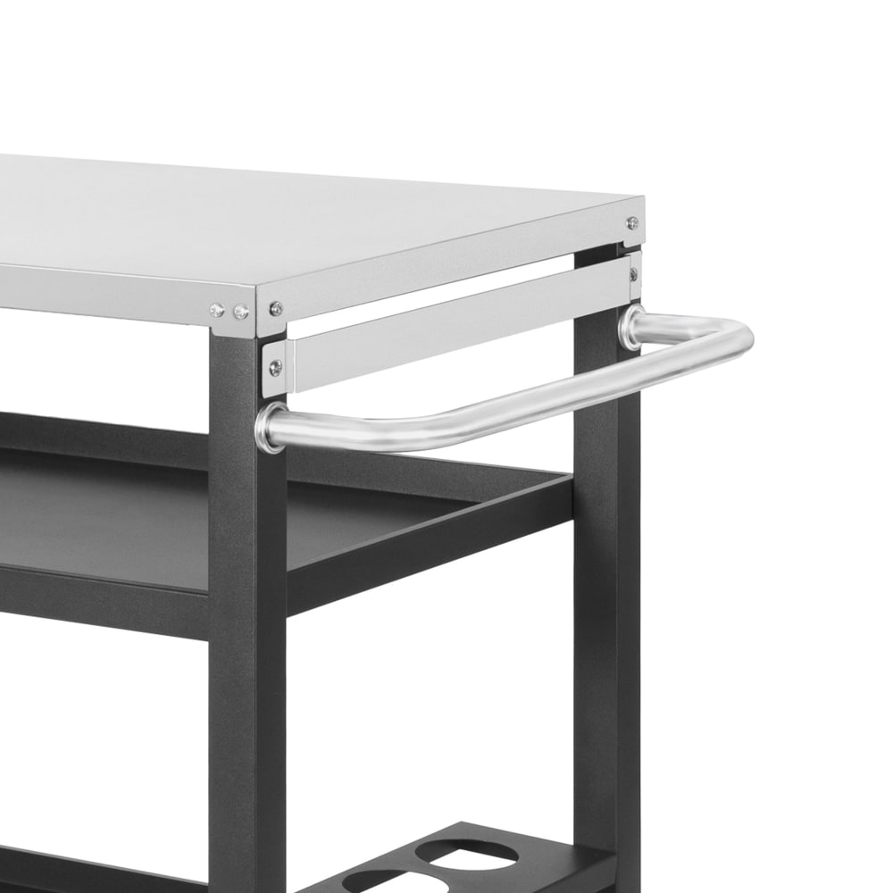 Desserte de barbecue 3 niveaux sur roues 101x64x84cm - Maisons du Monde