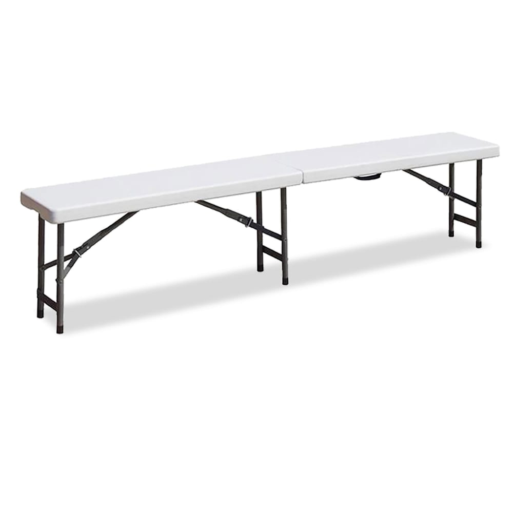 Banc de réception pliable