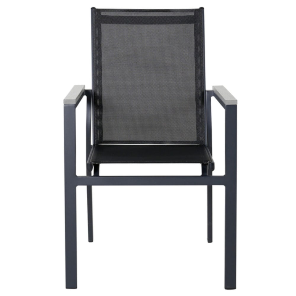 Lot 2 chaises jardin - accoudoirs
