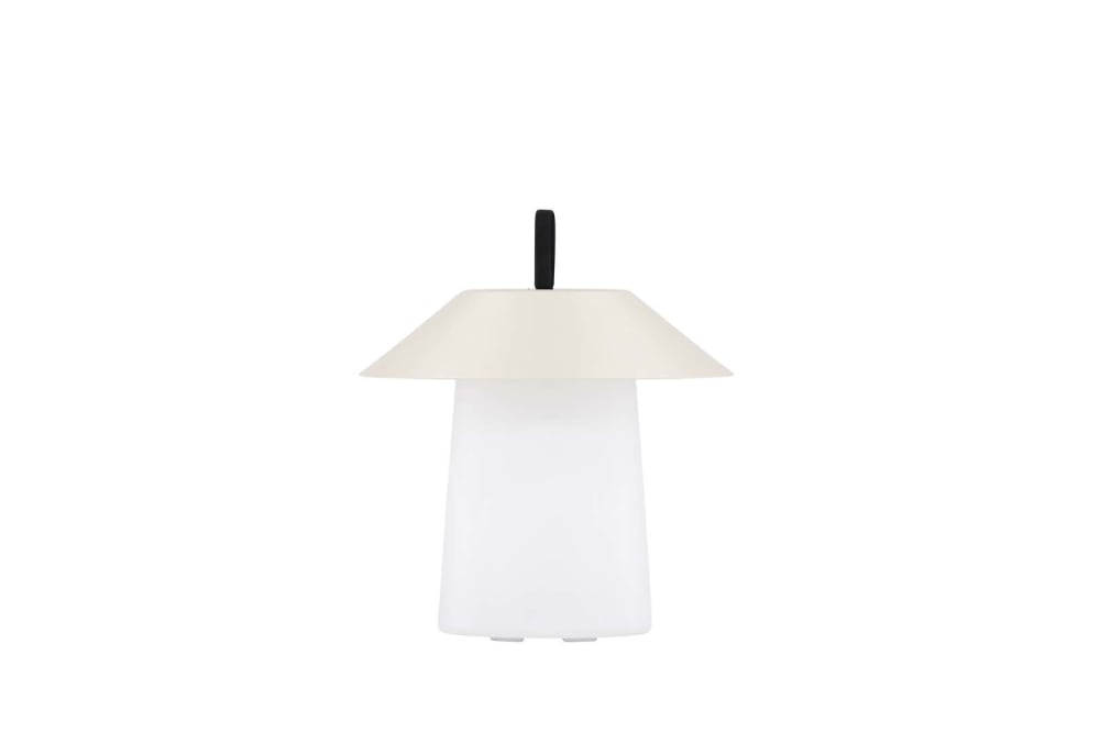 Lampe d'extérieur champignon beige