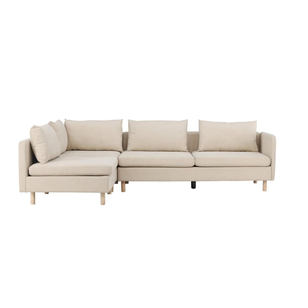 Venture Home Ecksofa Zero, beige style modern - Stoff