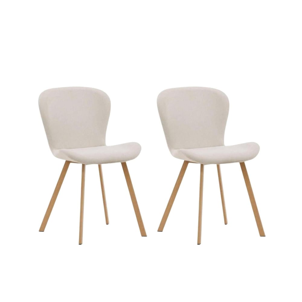 Lot 2 chaises salle