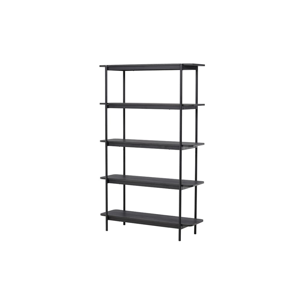 Etagère moderne en bois - noir