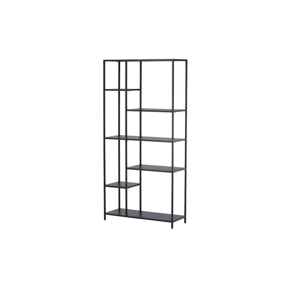Etagère en acier noir