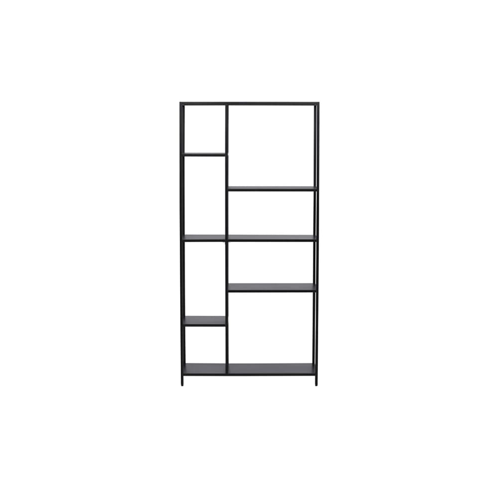 Etagère en acier noir