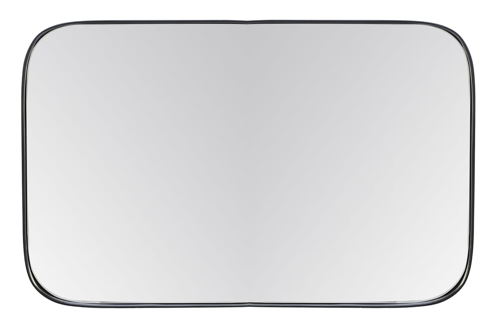Miroir rectangulaire aux bords arrondis 100x70cm