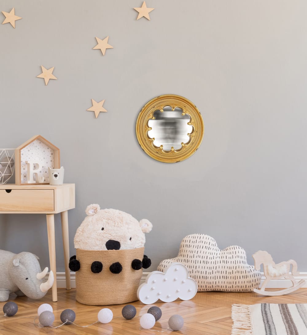 Miroir soleil rond convexe 19cm - Maisons du Monde