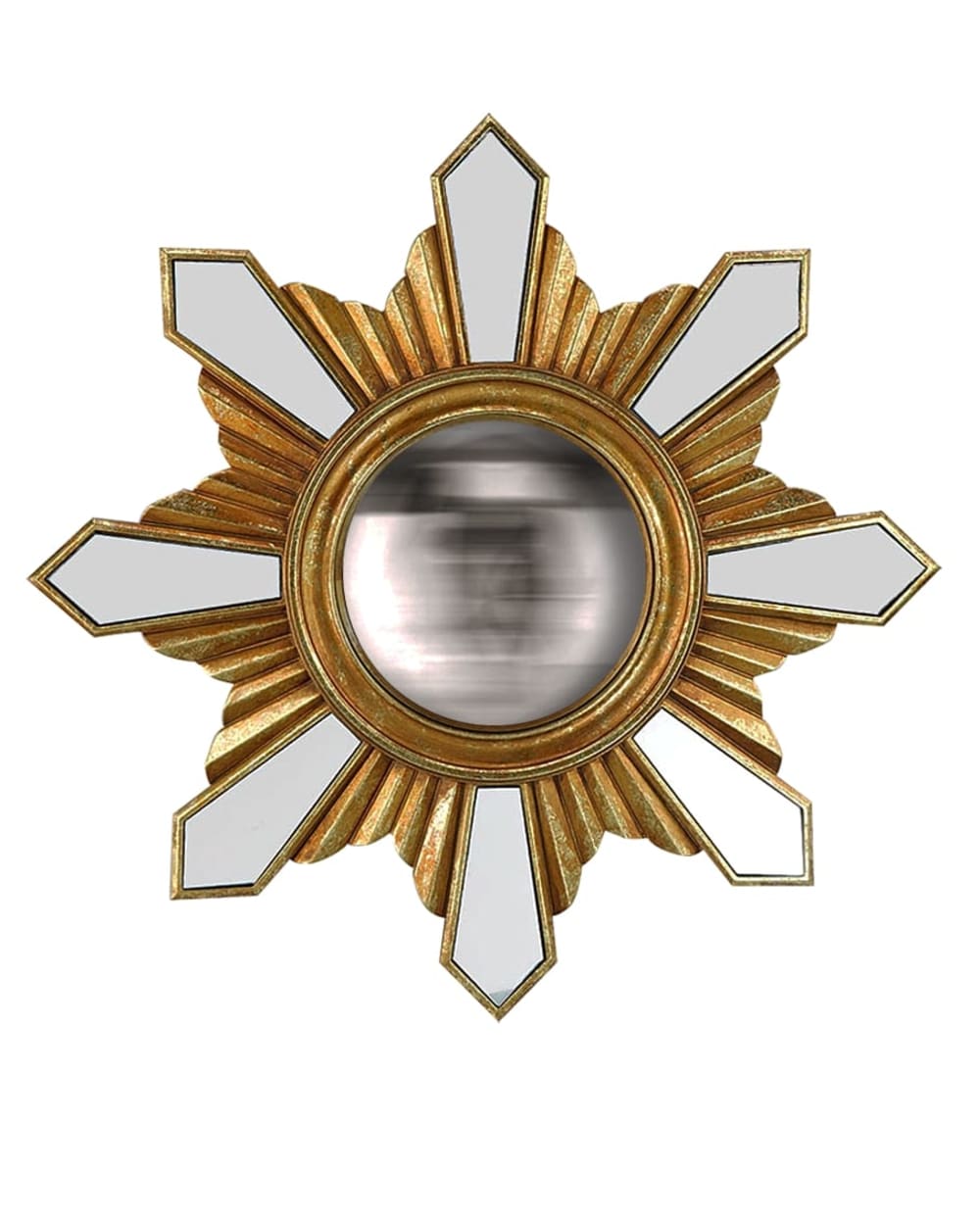 Miroir soleil rond convexe 35cm