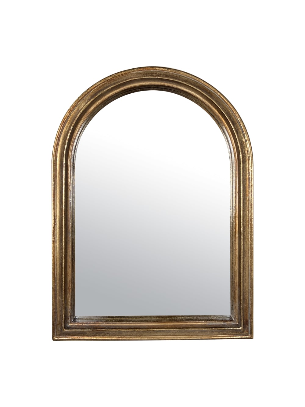 Miroir arche doré 18x25cm