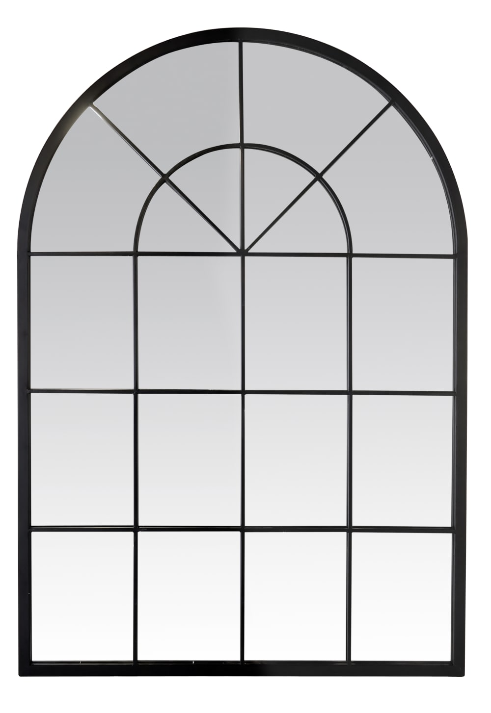 miroir fenêtre arquée