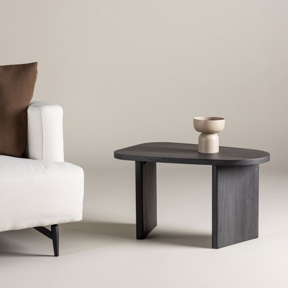 Beistelltisch Grönvik 70cm, Schwarz - Maisons Du Monde