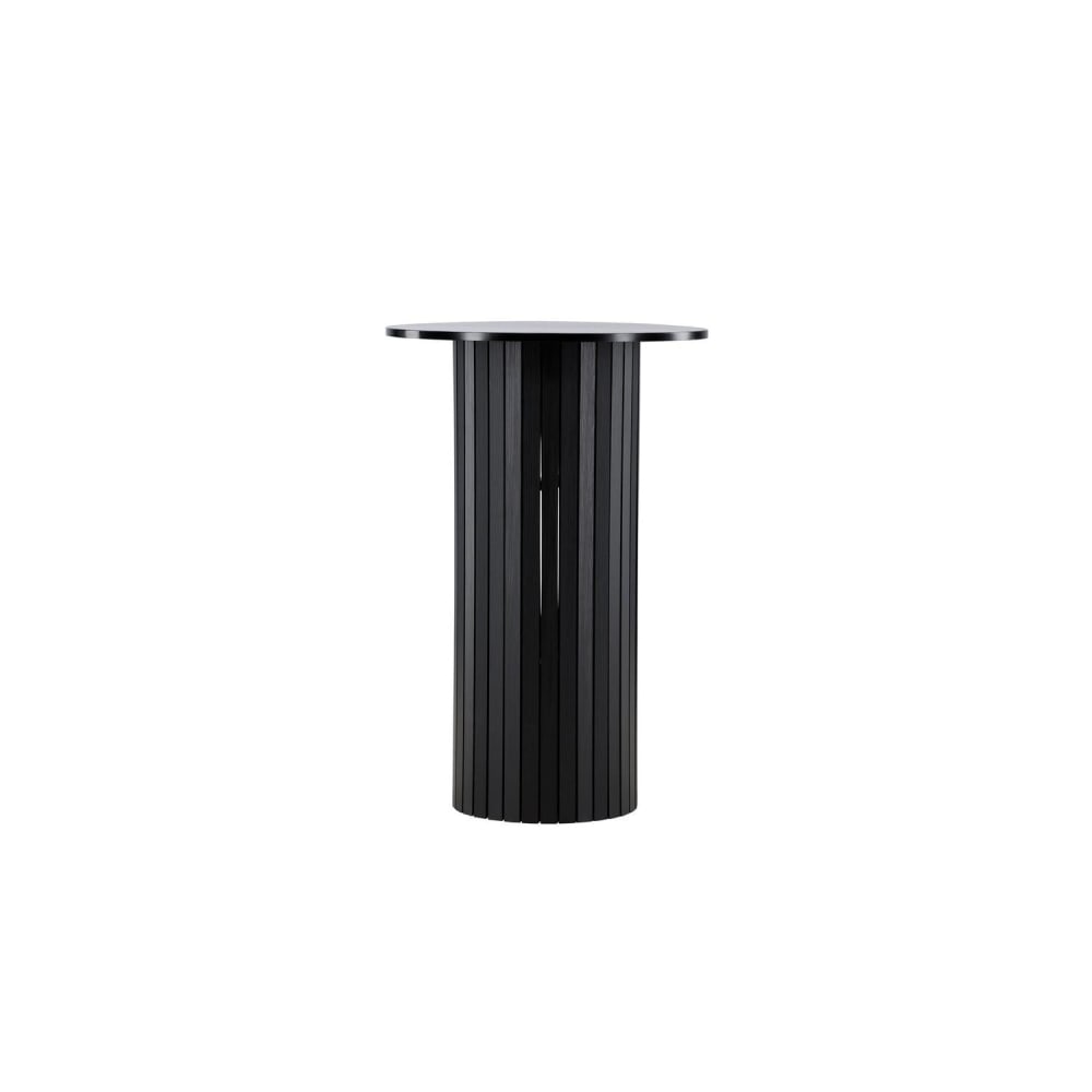 Venture Home Beistelltisch in Barhöhe Ø70*105cm, Schwarz style modern Schwarz Spanplatte