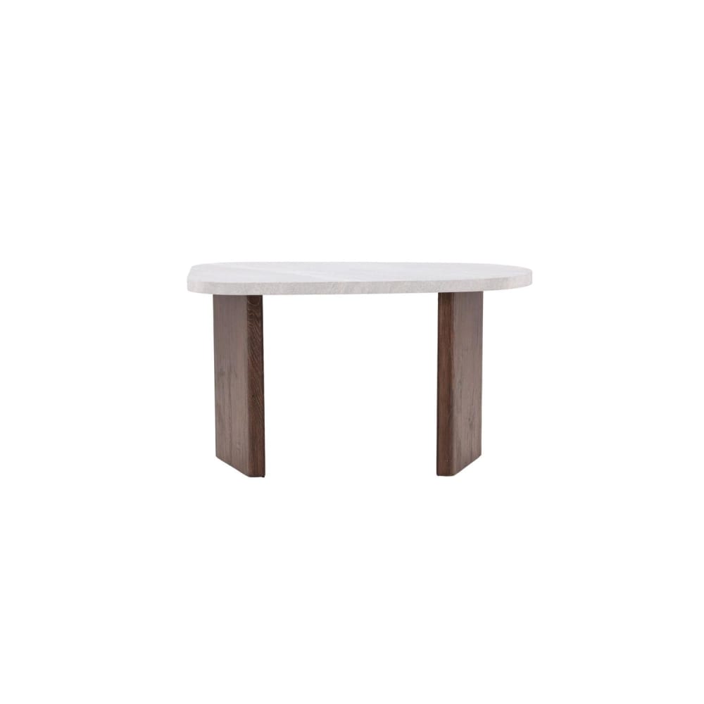 Venture Home Beistelltisch Grönvik 70cm, Mokka & Betonoptik style modern Grau Spanplatte