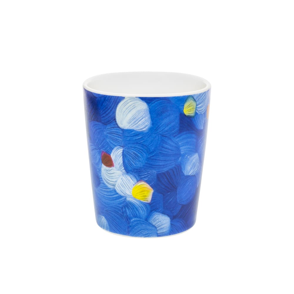 Tasse espresso bleu porcelaine de chine 5,5 x 6,3 cm x 6,3 cm Tasse espresso bleu porcelaine de chine 5,5 x 6,3 cm x 6,3 cm