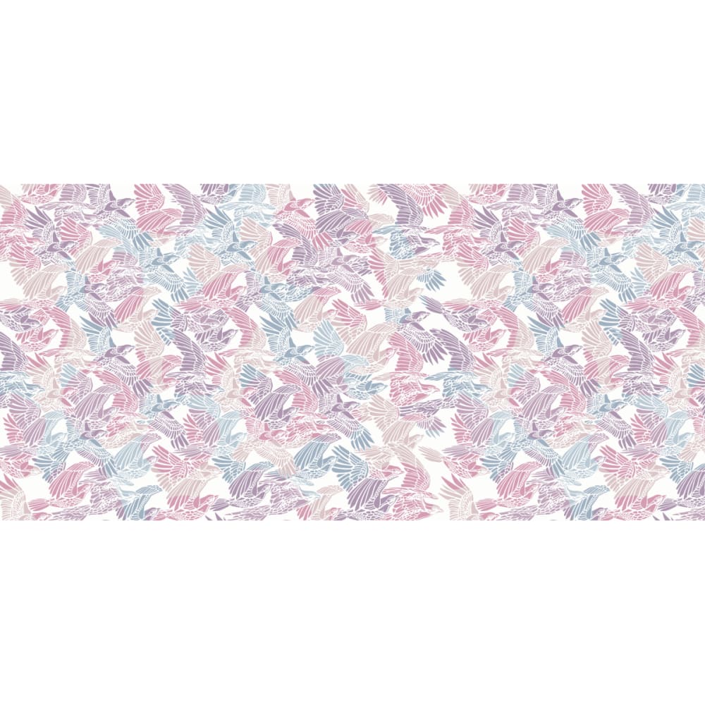 Papier peint cuzco, mauve 450 x 250cm — vue 3