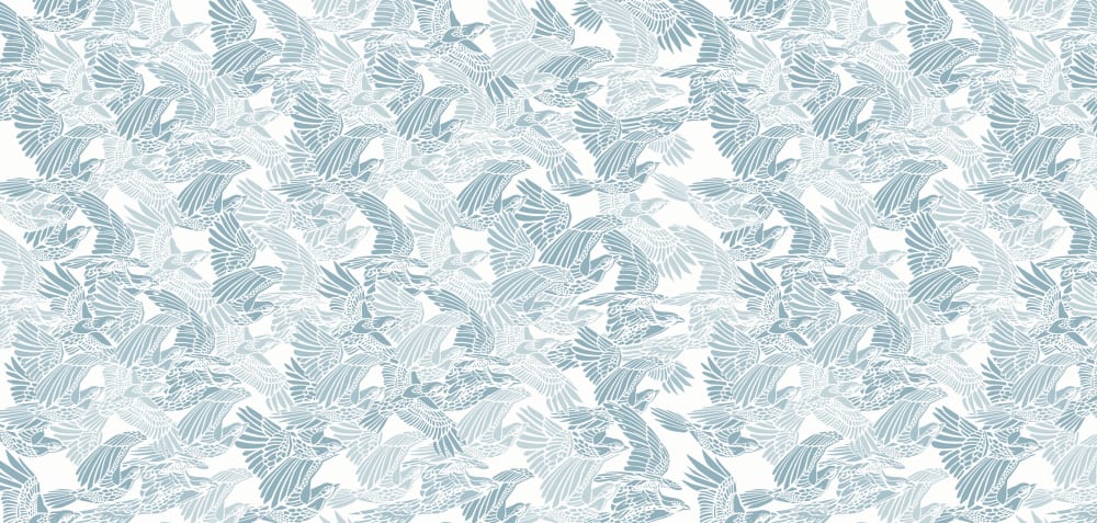 Papier peint cuzco, bleu ciel 525 x 250cm — vue 3