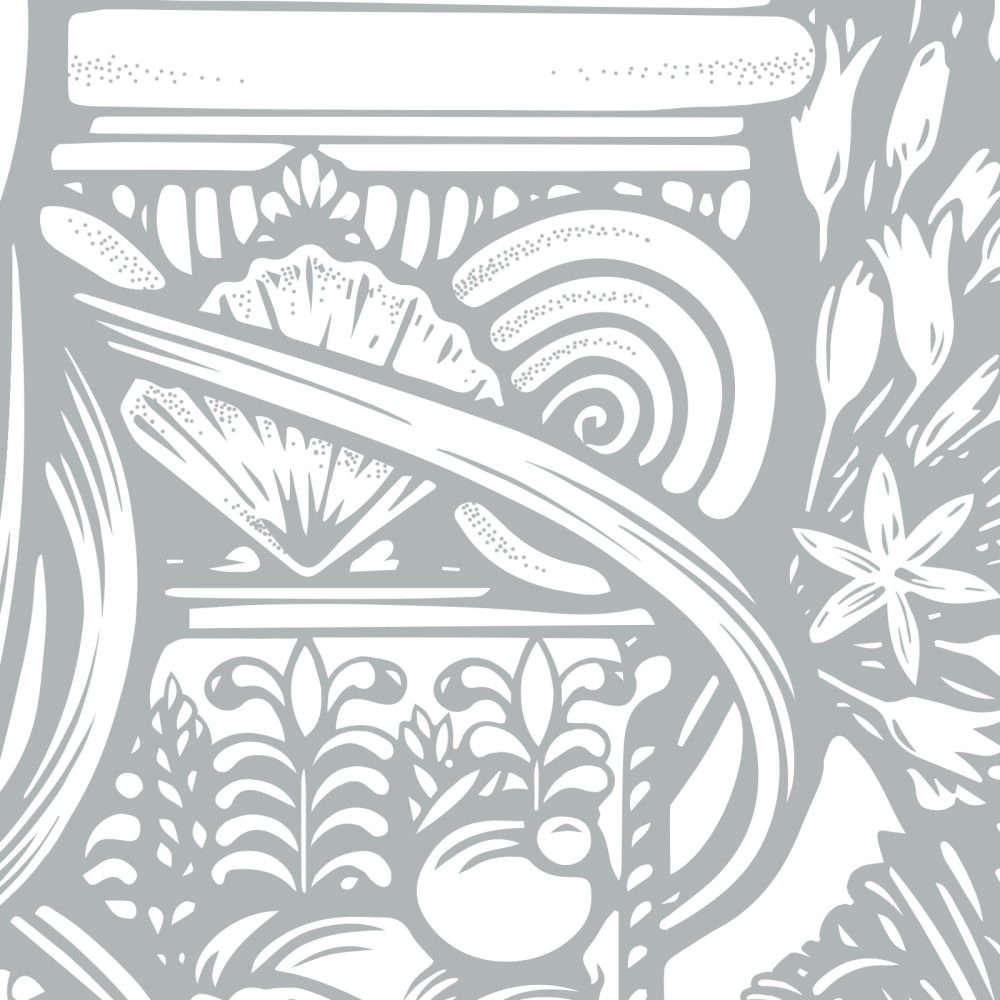 Papier peint atlante, gris 375 x 250cm — vue 4