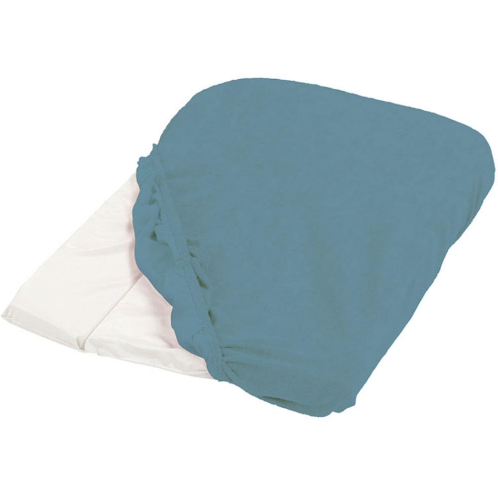 Housse de matelas à langer bleu canard (50 x 75 cm)