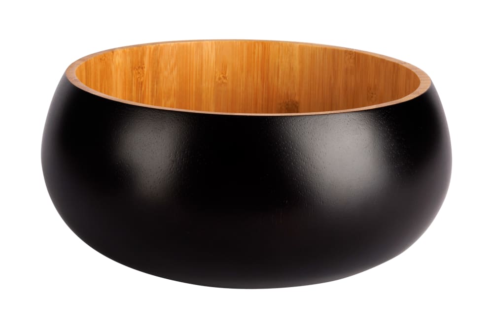 Saladier en Bambou, noir, D 19,5 cm