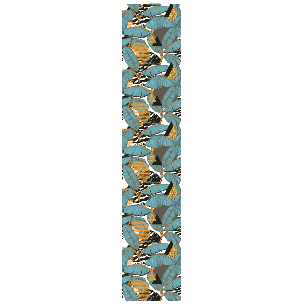Papier Peint tropical feuilles de bananier 300x60cm