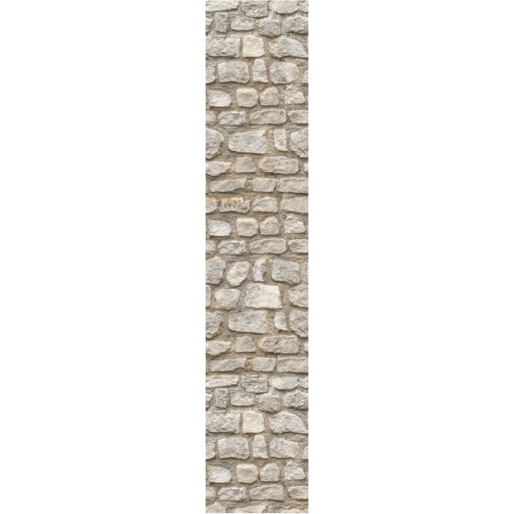 Papier Peint mur de pierre grise 300x60cm