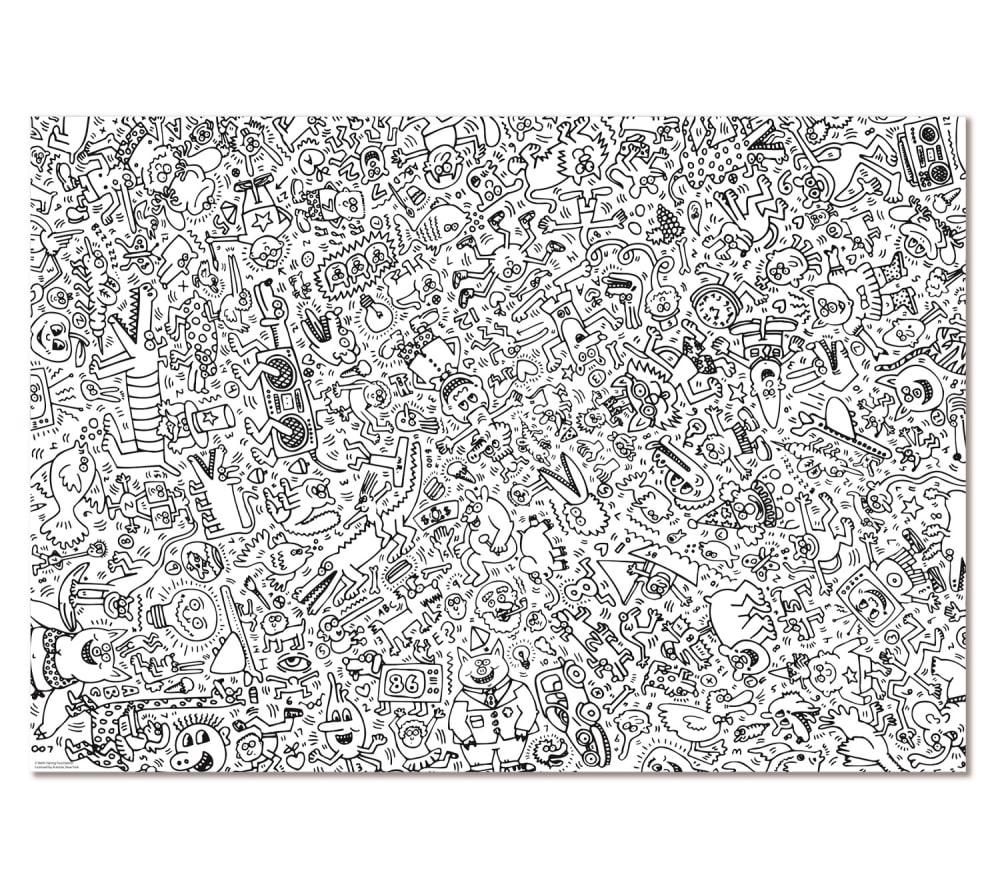 Puzzle keith haring 1000 pièces - Maisons du Monde