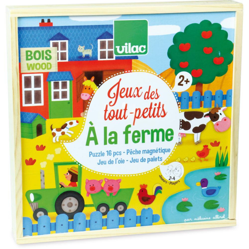 Jeux des tout petits à la ferme - Maisons du Monde