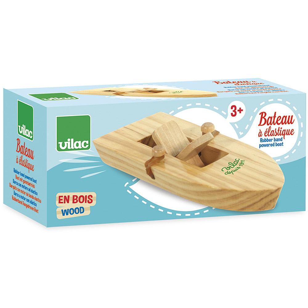 Vilac Boot elastischen Beige Holz