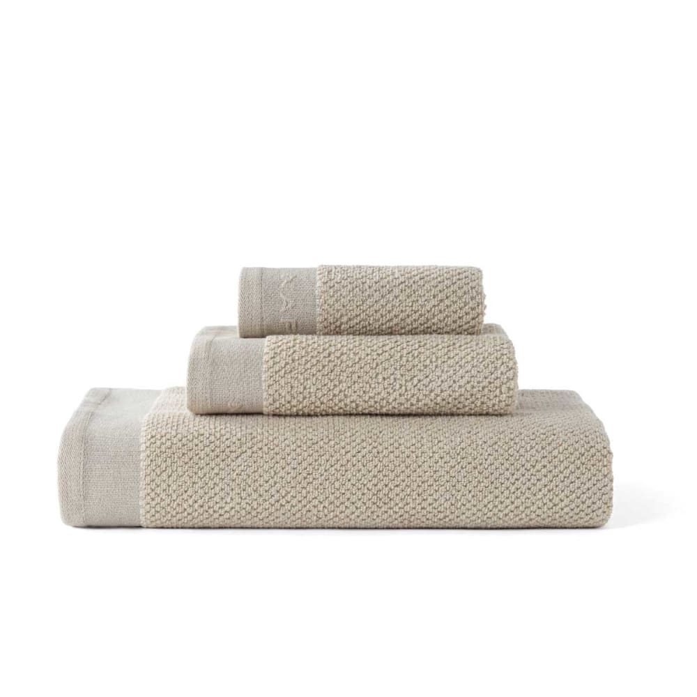 Ensemble de bain 3 pièces 500 gr/m2 (30x50+50x90+90x150 cm) beige