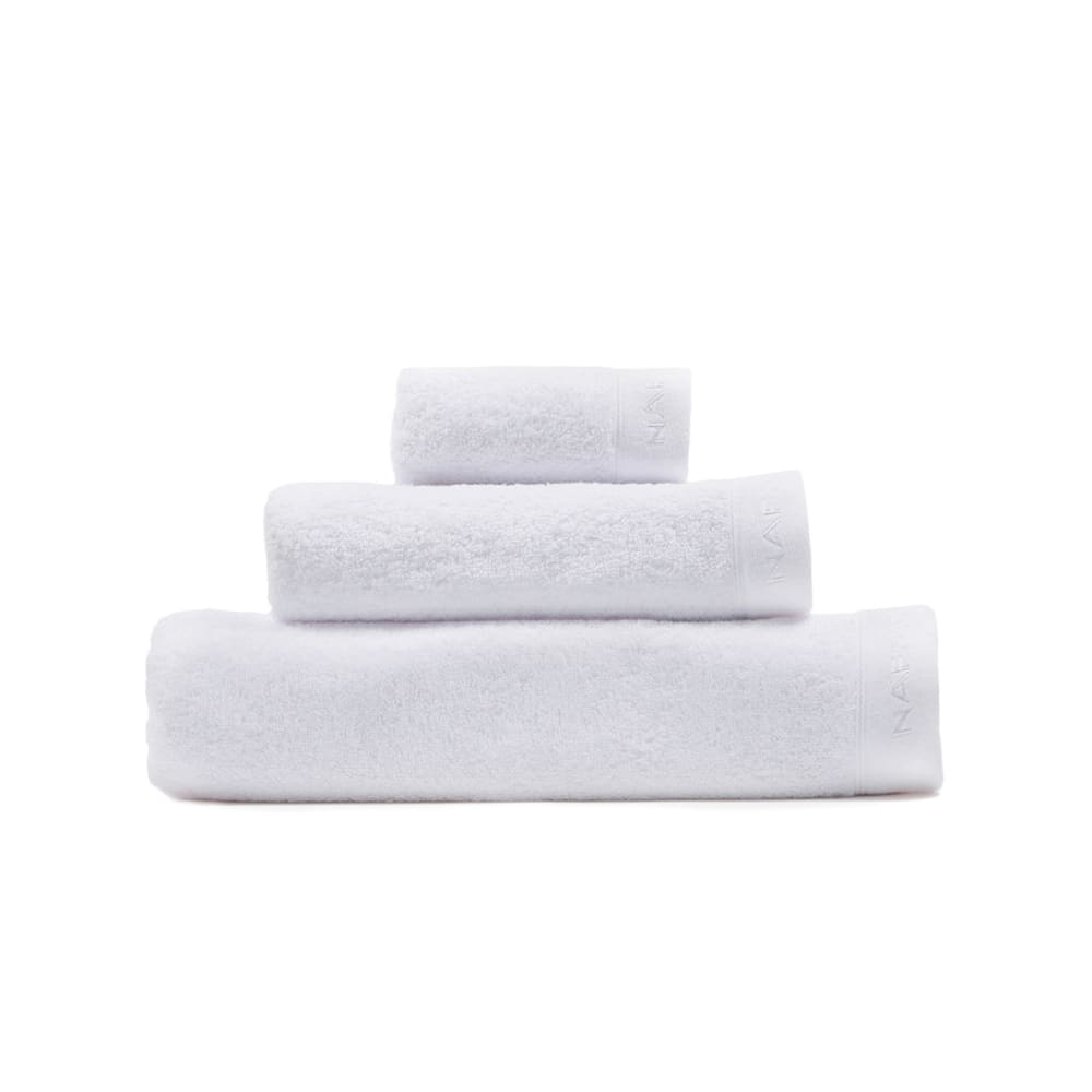 Ensemble de bain 3 pièces 500 gr/m2 (30x50+50x90+90x150 cm) blanc