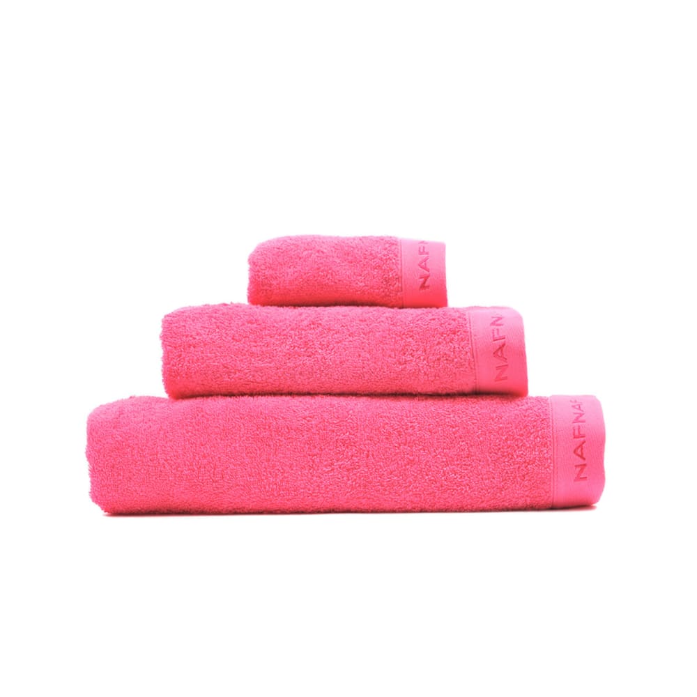 Ensemble de bain 3 pièces 500 gr/m2 (30x50+50x90+90x150 cm) rose