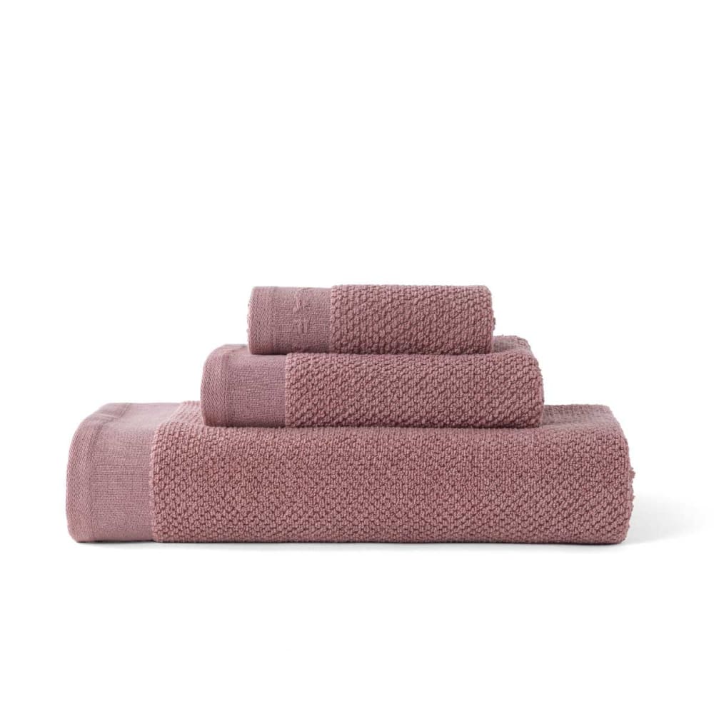 Ensemble de bain 3 pièces 500 gr/m2 (30x50+50x90+90x150 cm) rose